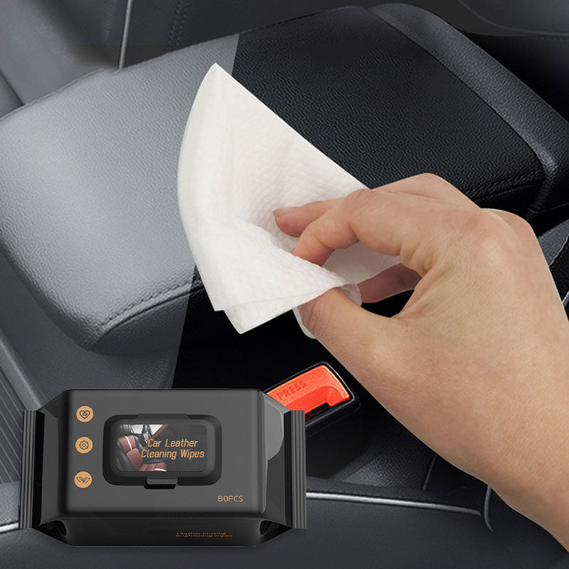 Car Leather Cleaning Wipes